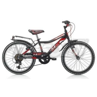 TRS POWER 49 U 20\" - RIGIDA 6V - KIT CITTA' - NERO/ROSSO