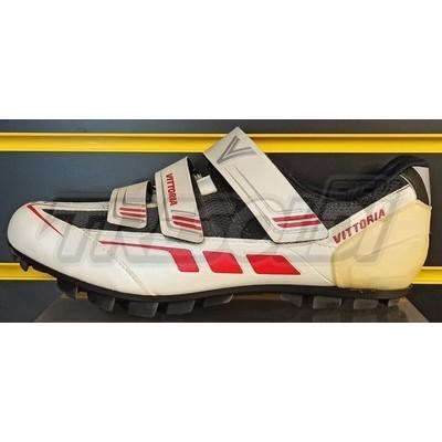 SCARPE MTB VITTORIA TRAIL 3STR - BIANCO/ROSSO - 44