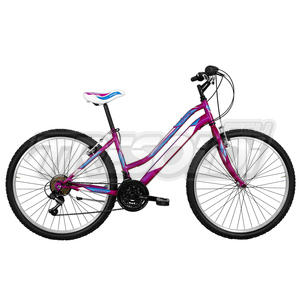 TRS MTB LINCY D 24\" - RIGIDA 18V - FUXIA/AZZURRO