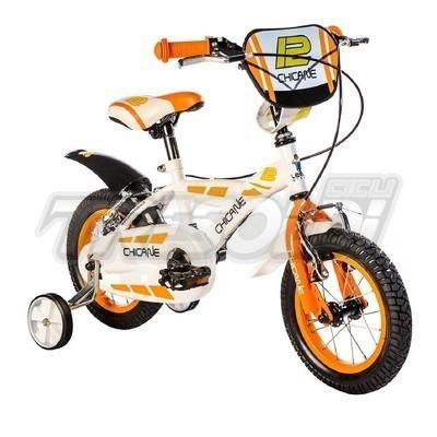 TRS CHICANE U 12\" - BIANCO/ARANCIO