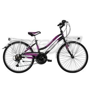 TRS LINCY CITY D 24\" - 6V - NERO/FUXIA