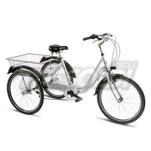 TRS TRICICLO 24\" - 6V ALL. - SILVER