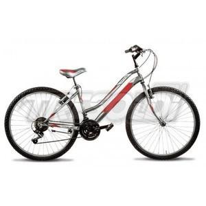 TRS MTB LINCY D 26\" - 18V - SILVER/ROSSO - L/48