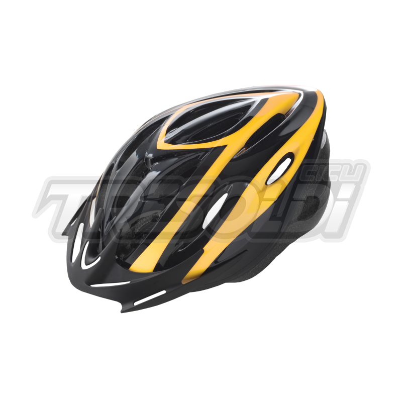 CASCO VISTA RIDER NERO/GIALLO 54-58