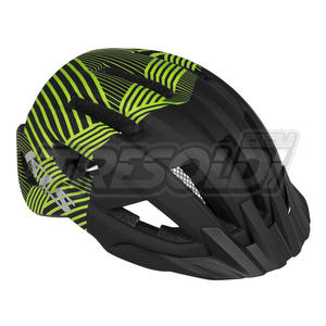 CASCO KLS TEEN DAZE 018 NERO/VERDE 52-55