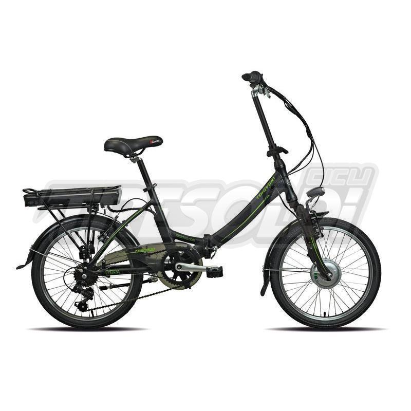 Torpado E Bike Pieghevole Lybra 286 20 6v Nero Verde