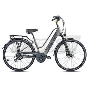 TORPADO E-BIKE ALTEA 226 D 28\" '23 - ANANDA - DISK IDR. ML - ANTRACITE/AZZURRO - S/44