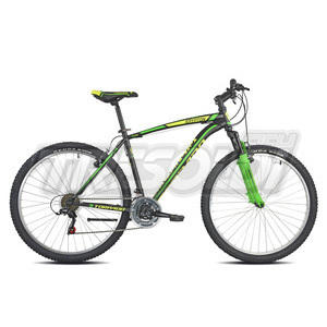 TORPADO KRYPTON 795 27.5\" - ACC. V-BRAKE 21V  - NERO/VERDE/GIALLO