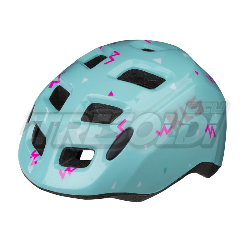 Casco Kls Zigazag Menta 50-55