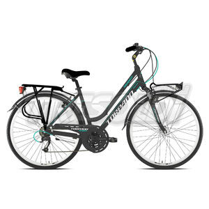 TORPADO CITY NAVIGATOR 421 D 28\" - ACERA 21V - AMM. - ANTRACITE/BIANCO - M/46