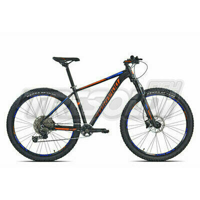 TORPADO URANUS 712 U 29\" '24 - DEORE 12V - DISK IDR - AIR RL - NERO/ARANCIO/AZZURRO