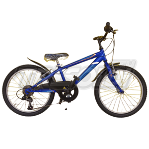 TRS MTB JUNGLE U 20\" - 6V - RIGIDA - BLU/ARANCIO