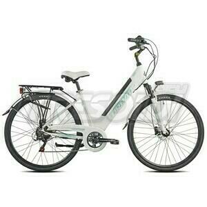 TORPADO E-BIKE CITY VENERE 268 D 28\" - ALL. 5LV - DISK IDR. - BIANCO/AZZURRO - S/44